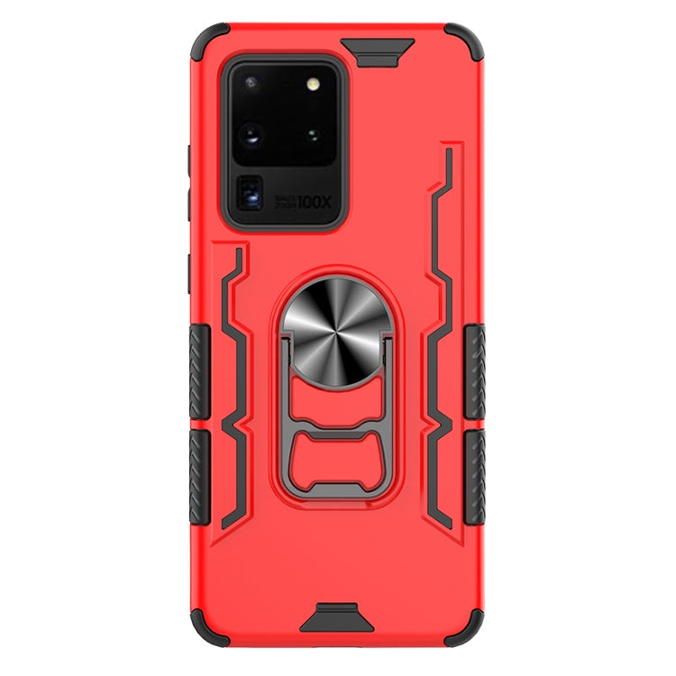 For Galaxy S20 Ultra Shockproof PC + TPU Protective Case with Beer Opener & Car Holder