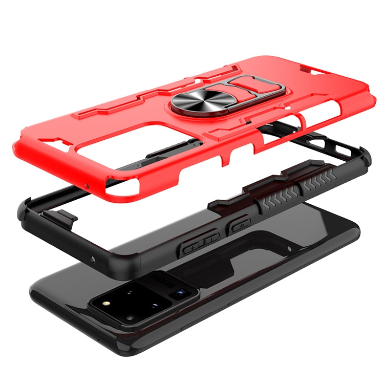 For Galaxy S20 Ultra Shockproof PC + TPU Protective Case with Beer Opener & Car Holder