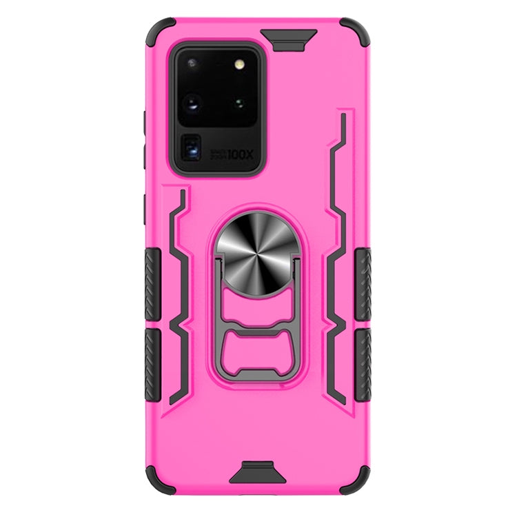 For Galaxy S20 Ultra Shockproof PC + TPU Protective Case with Beer Opener & Car Holder