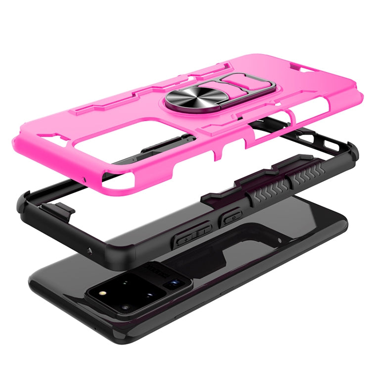 For Galaxy S20 Ultra Shockproof PC + TPU Protective Case with Beer Opener & Car Holder