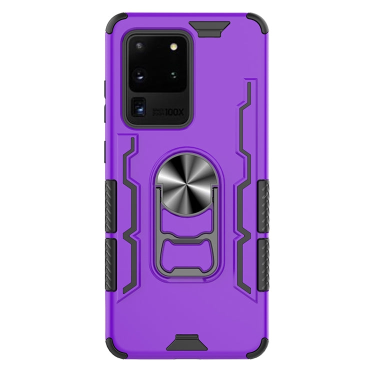 For Galaxy S20 Ultra Shockproof PC + TPU Protective Case with Beer Opener & Car Holder
