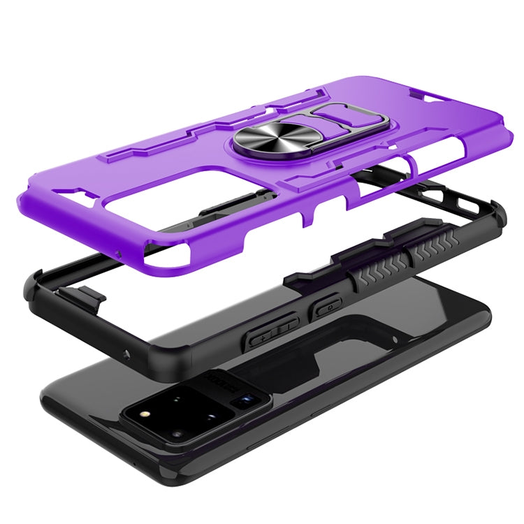 For Galaxy S20 Ultra Shockproof PC + TPU Protective Case with Beer Opener & Car Holder
