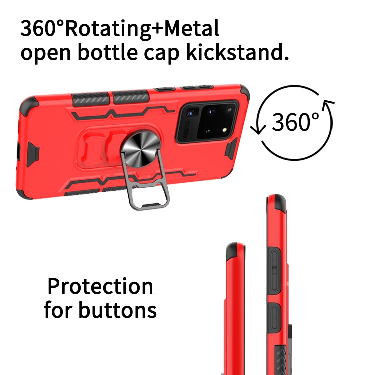 For Galaxy S20 Ultra Shockproof PC + TPU Protective Case with Beer Opener & Car Holder