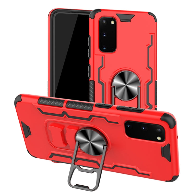 For Galaxy S20 Shockproof PC + TPU Protective Case with Beer Opener & Car Holder