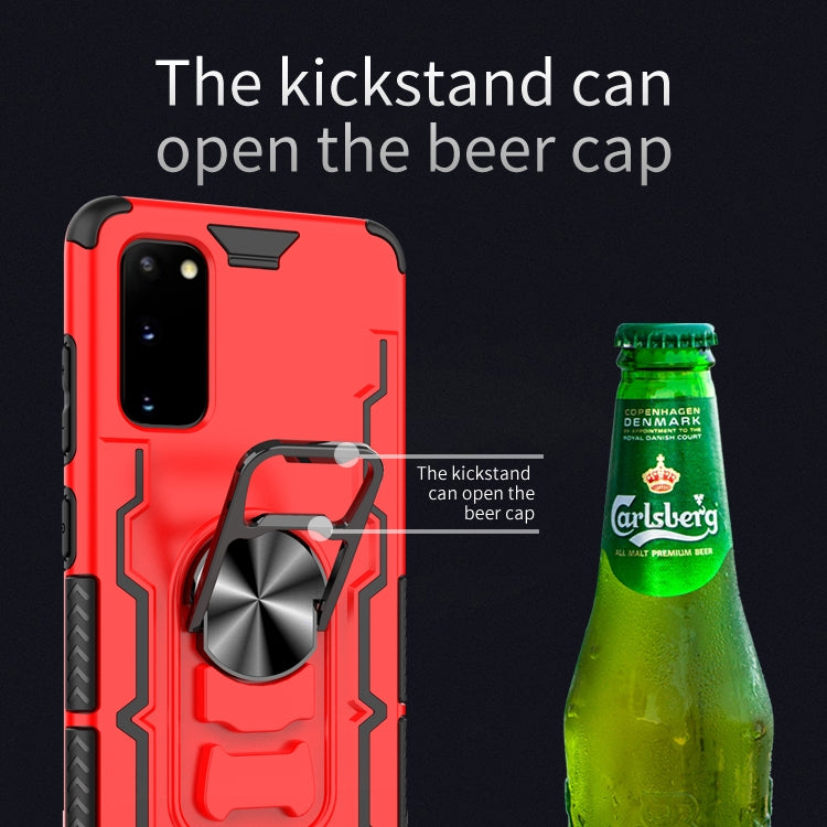 For Galaxy S20 Shockproof PC + TPU Protective Case with Beer Opener & Car Holder
