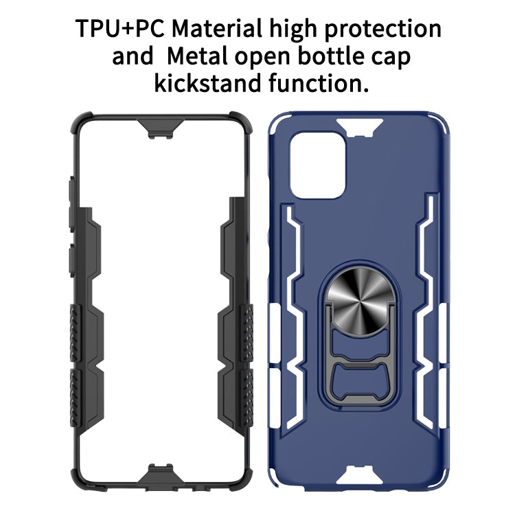 For Galaxy A81/ M60s/ Note 10 Lite Shockproof PC + TPU Protective Case with Beer Opener & Car Holder