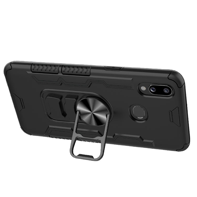 For Galaxy A10s Shockproof PC + TPU Protective Case with Beer Opener & Car Holder