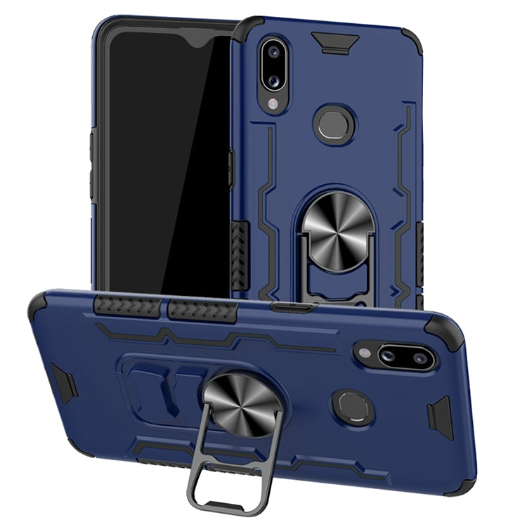For Galaxy A10s Shockproof PC + TPU Protective Case with Beer Opener & Car Holder