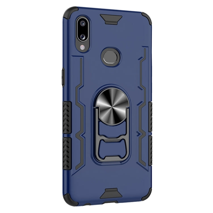 For Galaxy A10s Shockproof PC + TPU Protective Case with Beer Opener & Car Holder