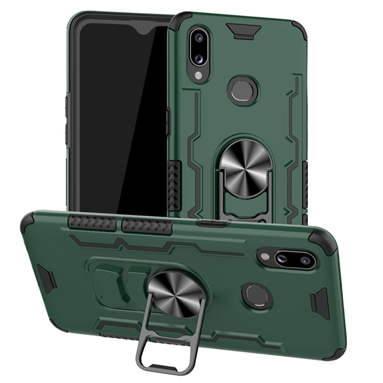 For Galaxy A10s Shockproof PC + TPU Protective Case with Beer Opener & Car Holder