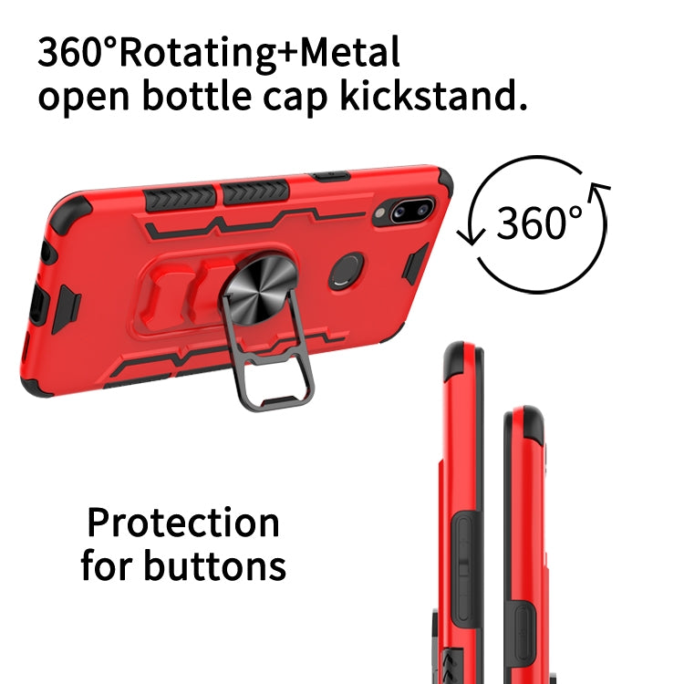 For Galaxy A10s Shockproof PC + TPU Protective Case with Beer Opener & Car Holder
