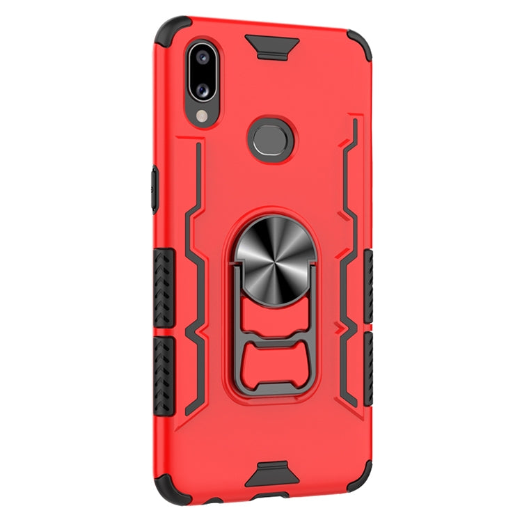 For Galaxy A10s Shockproof PC + TPU Protective Case with Beer Opener & Car Holder