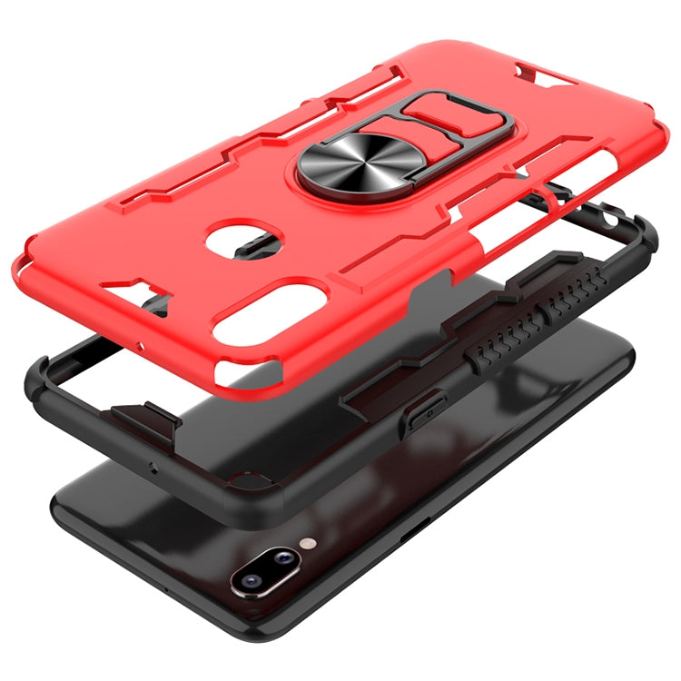For Galaxy A10s Shockproof PC + TPU Protective Case with Beer Opener & Car Holder