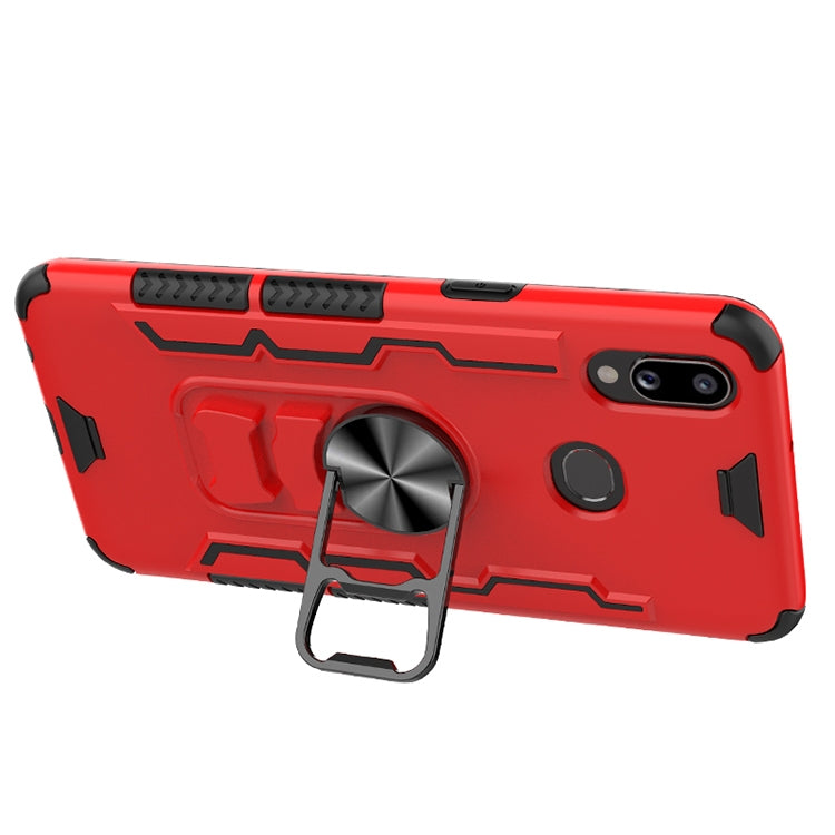 For Galaxy A10s Shockproof PC + TPU Protective Case with Beer Opener & Car Holder