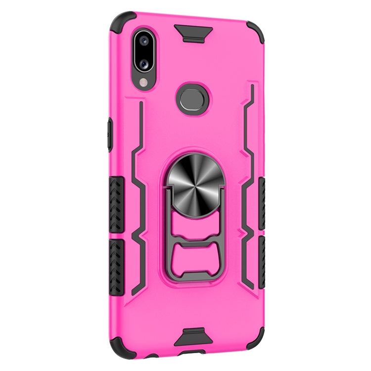 For Galaxy A10s Shockproof PC + TPU Protective Case with Beer Opener & Car Holder