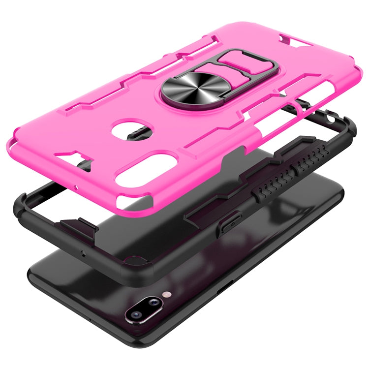 For Galaxy A10s Shockproof PC + TPU Protective Case with Beer Opener & Car Holder