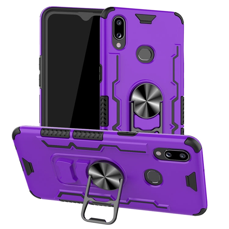 For Galaxy A10s Shockproof PC + TPU Protective Case with Beer Opener & Car Holder