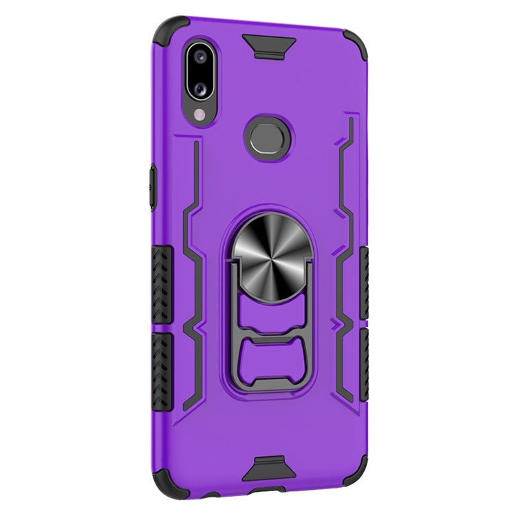 For Galaxy A10s Shockproof PC + TPU Protective Case with Beer Opener & Car Holder