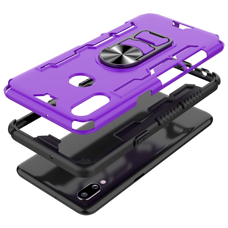 For Galaxy A10s Shockproof PC + TPU Protective Case with Beer Opener & Car Holder