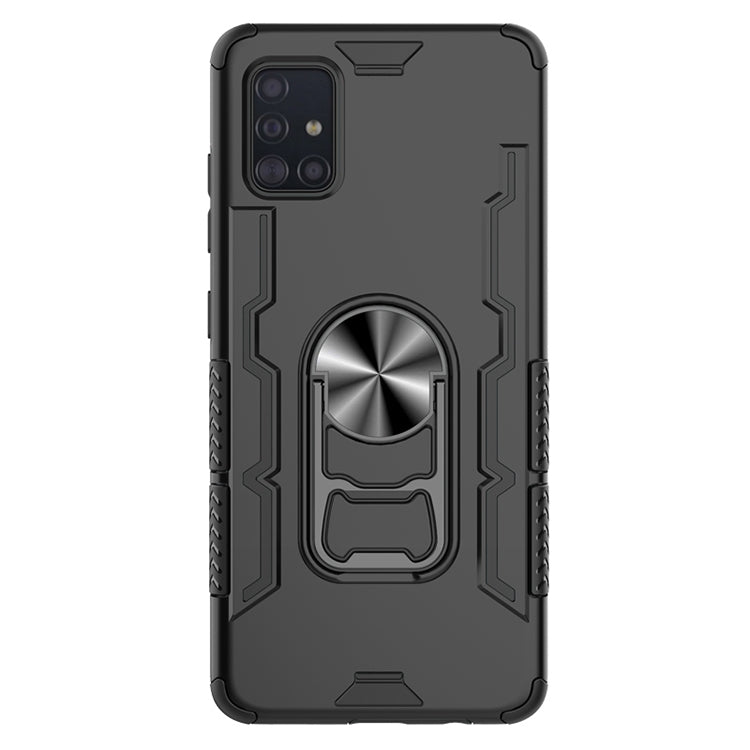 For Galaxy A51 Shockproof PC + TPU Protective Case with Beer Opener & Car Holder