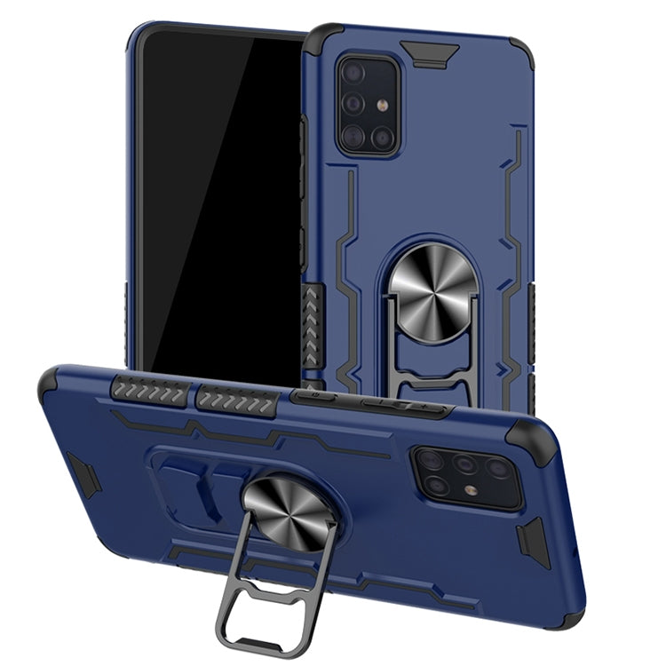 For Galaxy A51 Shockproof PC + TPU Protective Case with Beer Opener & Car Holder