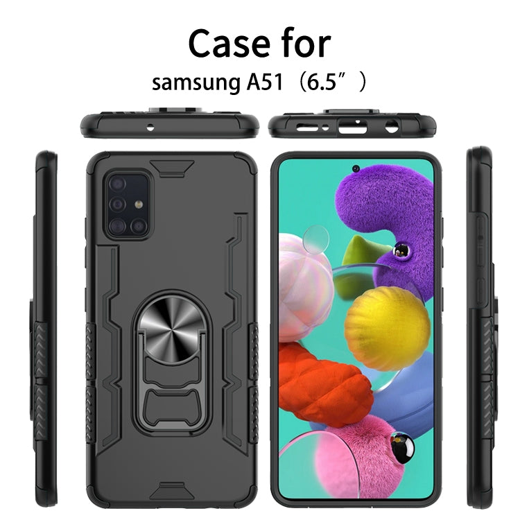 For Galaxy A51 Shockproof PC + TPU Protective Case with Beer Opener & Car Holder