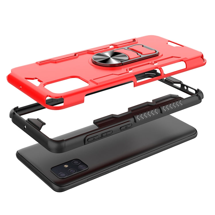 For Galaxy A51 Shockproof PC + TPU Protective Case with Beer Opener & Car Holder