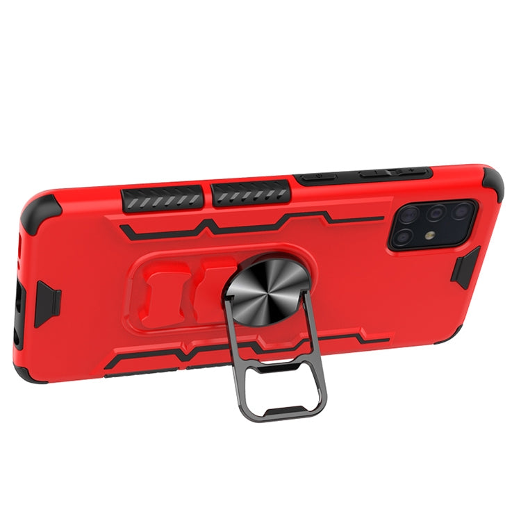For Galaxy A51 Shockproof PC + TPU Protective Case with Beer Opener & Car Holder