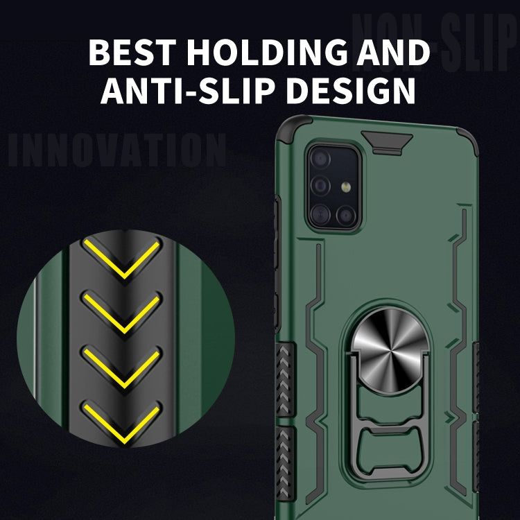 For Galaxy A51 Shockproof PC + TPU Protective Case with Beer Opener & Car Holder