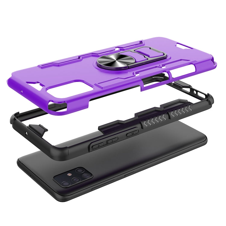 For Galaxy A51 Shockproof PC + TPU Protective Case with Beer Opener & Car Holder