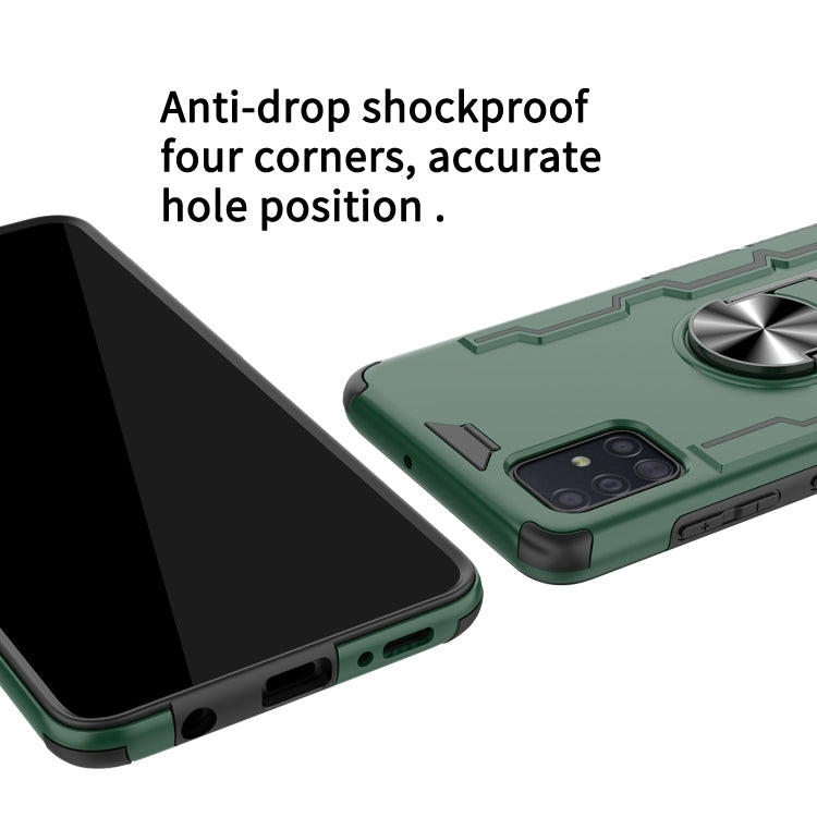 For Galaxy A51 Shockproof PC + TPU Protective Case with Beer Opener & Car Holder