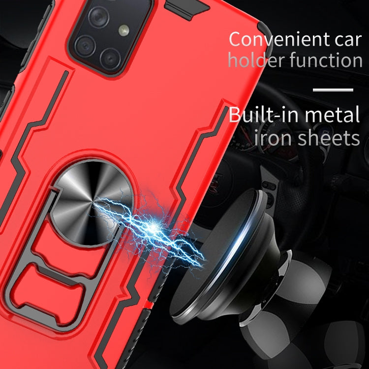 For Galaxy A71 Shockproof PC + TPU Protective Case with Beer Opener & Car Holder