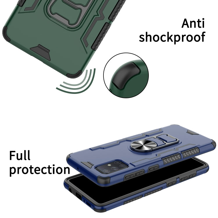 For Galaxy A71 Shockproof PC + TPU Protective Case with Beer Opener & Car Holder