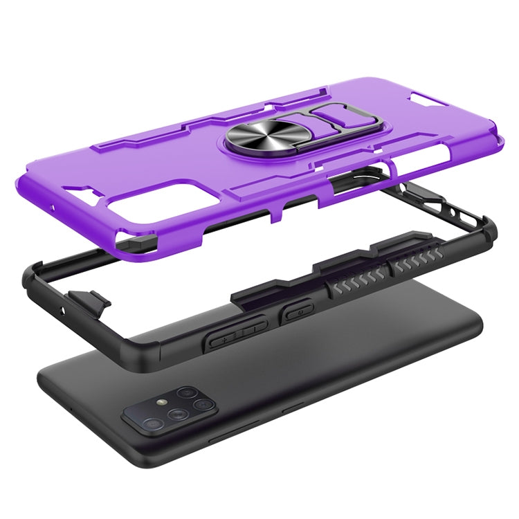 For Galaxy A71 Shockproof PC + TPU Protective Case with Beer Opener & Car Holder