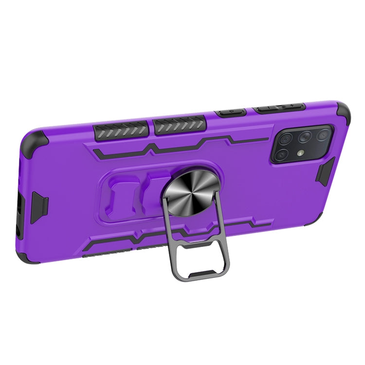 For Galaxy A71 Shockproof PC + TPU Protective Case with Beer Opener & Car Holder