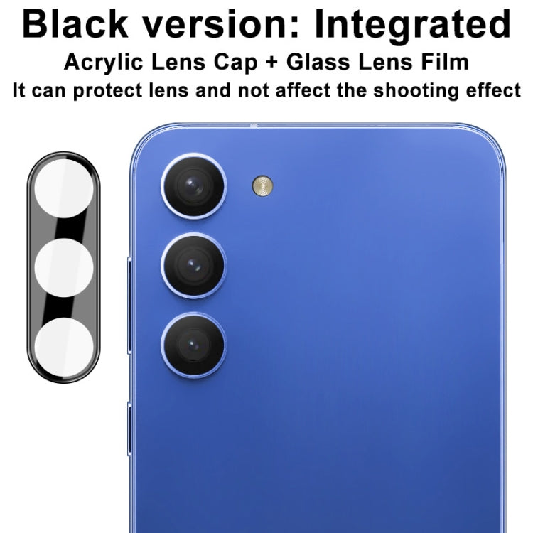 For Samsung Galaxy S23 5G/S23+ 5G imak High Definition Integrated Glass Lens Film Black Version