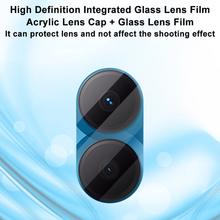 For Honor Play 40 Plus 5G imak Integrated Rear Camera Lens Tempered Glass Film