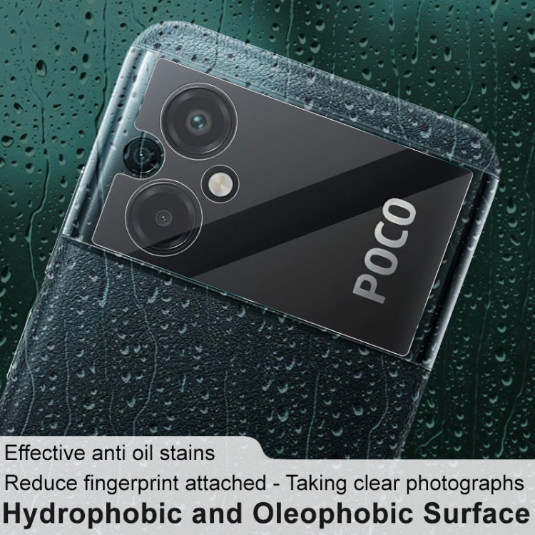 For Xiaomi Poco M5 4G imak Integrated Rear Camera Lens Tempered Glass Film