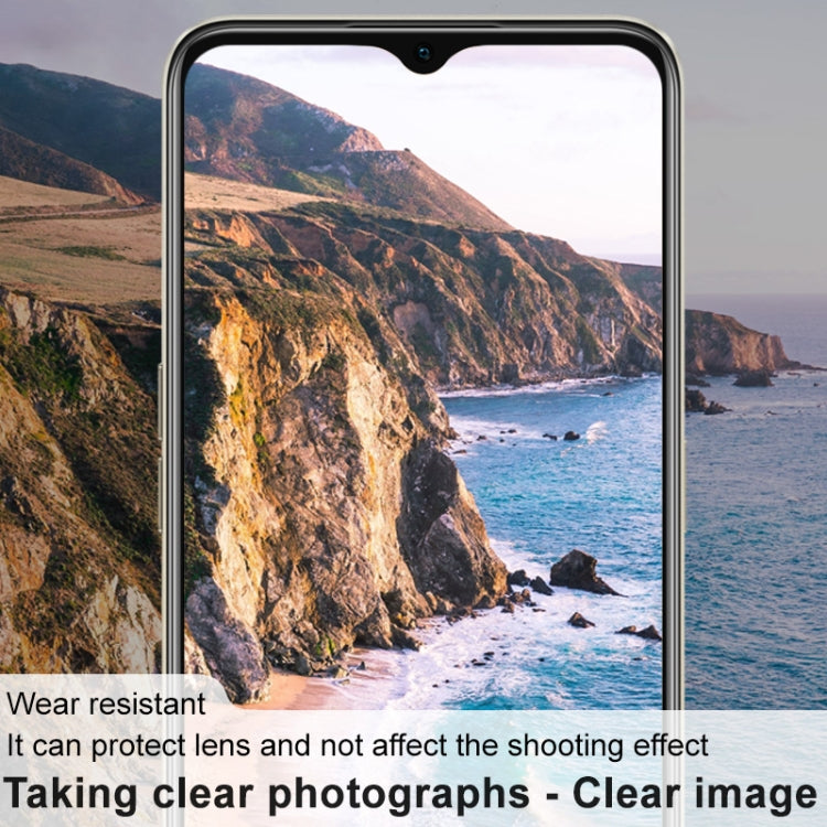 For Realme 10 5G imak Integrated Rear Camera Lens Tempered Glass Film