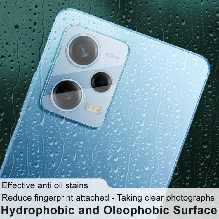For Xiaomi Redmi Note 12 Pro 5G China/Indian imak Integrated Rear Camera Lens Tempered Glass Film