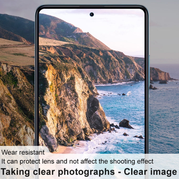 For Xiaomi Redmi Note 12 Pro 5G China/Indian imak Integrated Rear Camera Lens Tempered Glass Film