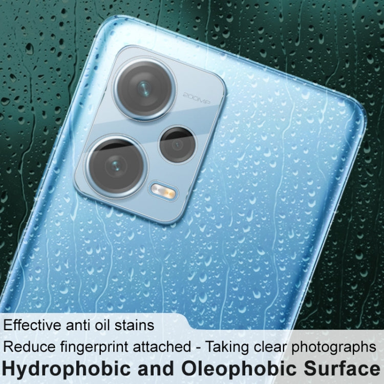 For Xiaomi Redmi Note 12 Pro+ 5G China/Indian imak Integrated Rear Camera Lens Tempered Glass Film