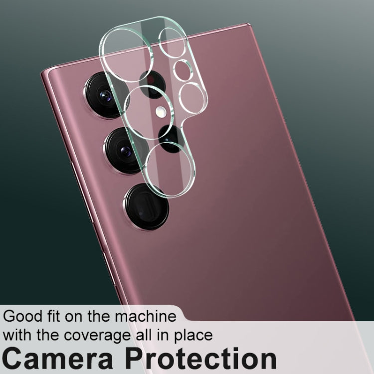 For Samsung Galaxy S23 Ultra 5G imak Integrated Rear Camera Lens Tempered Glass Film