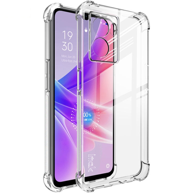 For OPPO K10 5G India/A77 5G 2022/A57 5G 2022 imak Shockproof Airbag TPU Phone Case