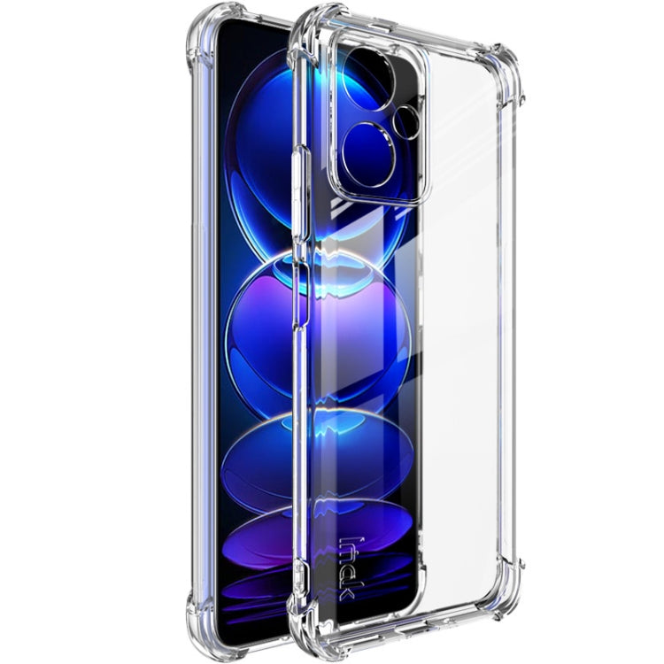 For Xiaomi Redmi Note 12 China imak Shockproof Airbag TPU Phone Case