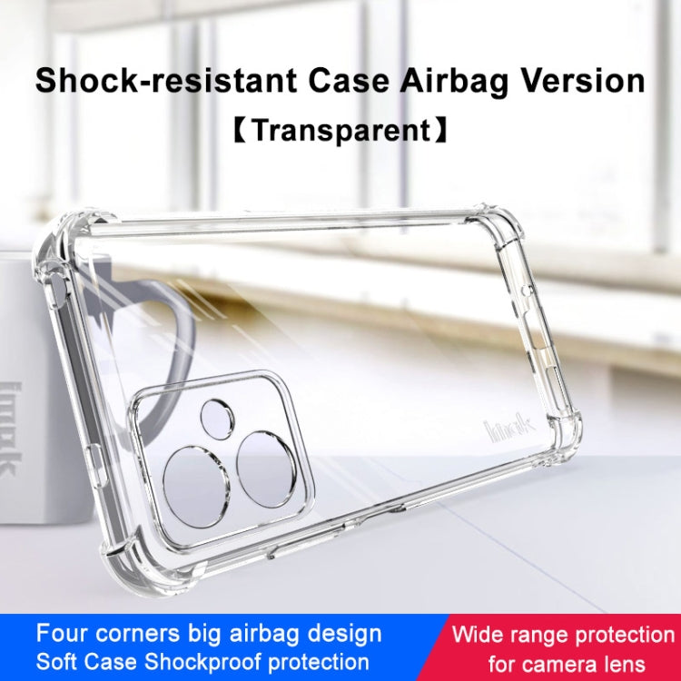 For Xiaomi Redmi Note 12 China imak Shockproof Airbag TPU Phone Case