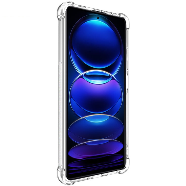 For Xiaomi Redmi Note 12 Pro+ 5G China/Indian imak Shockproof Airbag TPU Phone Case