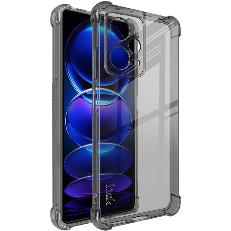 For Xiaomi Redmi Note 12 Pro+ 5G China/Indian imak Shockproof Airbag TPU Phone Case