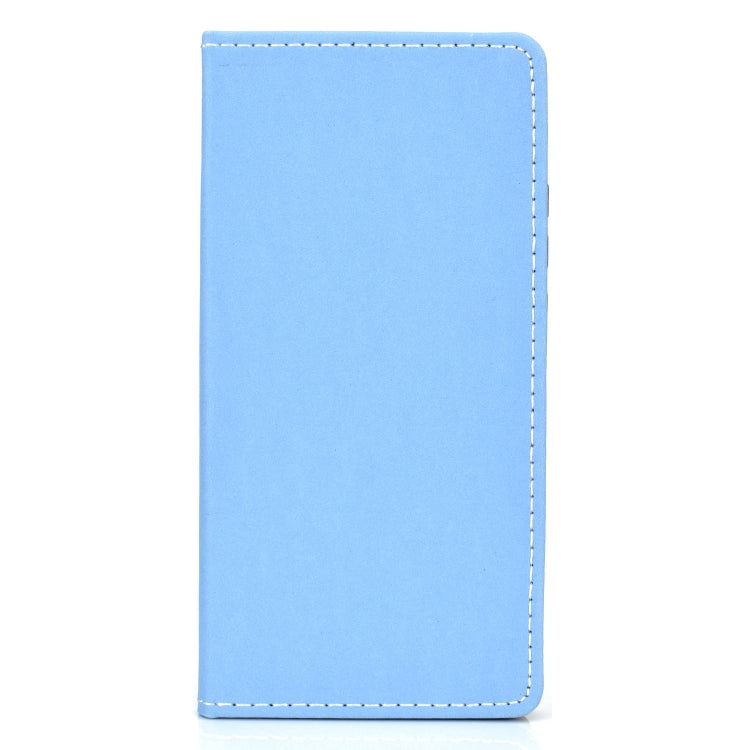 For Huawei P40 Solid Color Frosted Magnetic Horizontal Flip Leather Case with Card Slots & Holder