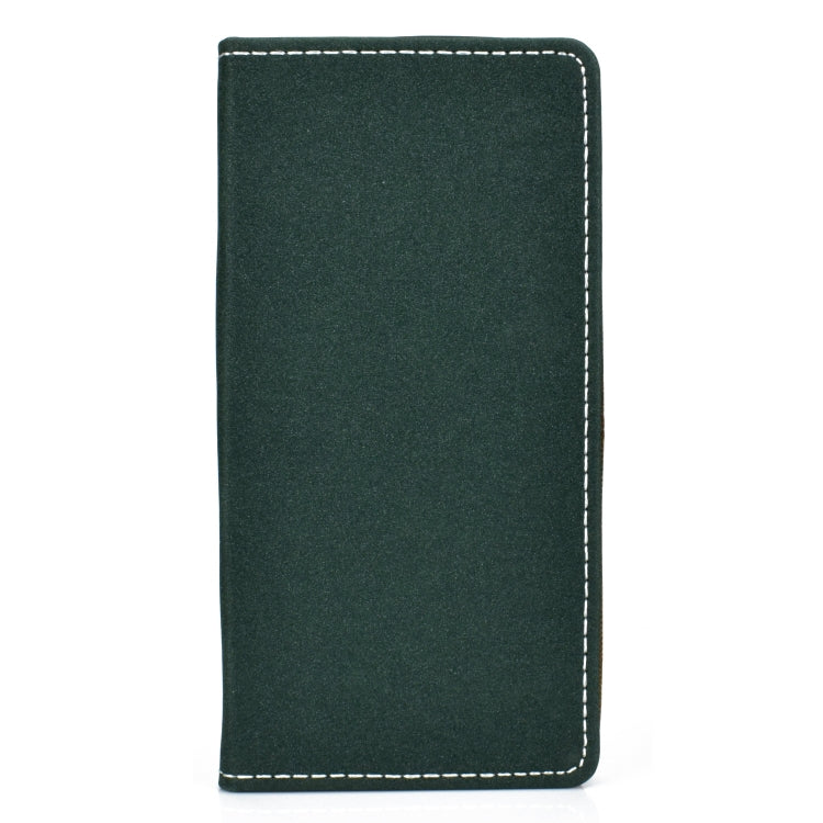 For Huawei P40 Pro Solid Color Frosted Magnetic Horizontal Flip Leather Case with Card Slots & Holder